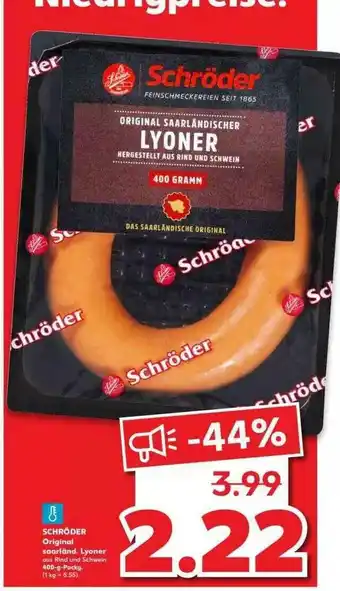 Kaufland Schröder Angebot