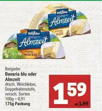 Marktkauf Bergader Bavaria Blu Oder Almzeit Angebot