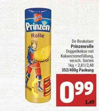 Marktkauf De Beukelaer Prinzenrolle Angebot