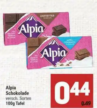 Marktkauf Alpia Schokolade Angebot