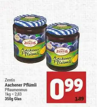 Marktkauf Zentis Aachener Pflümli Angebot