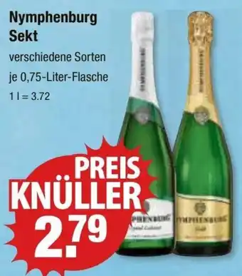 V Markt Nymphenburg Sekt 750ml Angebot