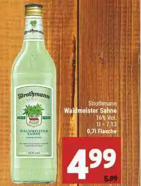 Marktkauf Strothmann Waldmeister Sahne Angebot