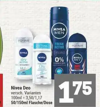 Marktkauf Nivea Deo Angebot