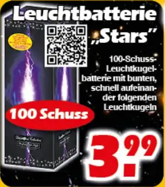 Wreesmann Leuchtbatterie "Stars" 100 Schuss Angebot