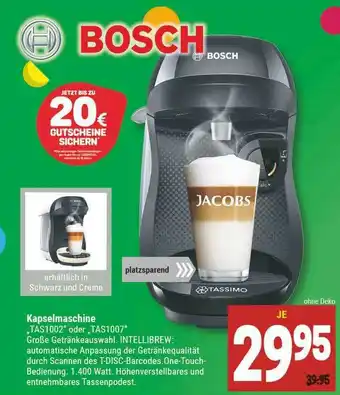 Marktkauf Kapselmaschine Tas1002 Oder Tas1007 Tassimo Angebot