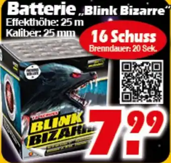 Wreesmann Batterie Blink Bizarre 16 Schuss Angebot