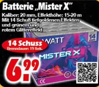 Wreesmann Batterie ,,Mister X" 14 Schuss Angebot