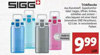 Marktkauf Sigg Trinkflasche Angebot