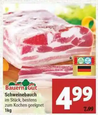 Marktkauf Bauern Gut Schweinebauch Angebot