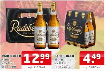 Getränkehaus Radeberger Pilsner Angebot