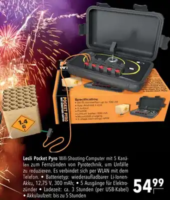 CITTI Markt Lesli Pocket Pyro Angebot