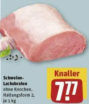 REWE Schweine. Lachsbraten 1 kg Angebot