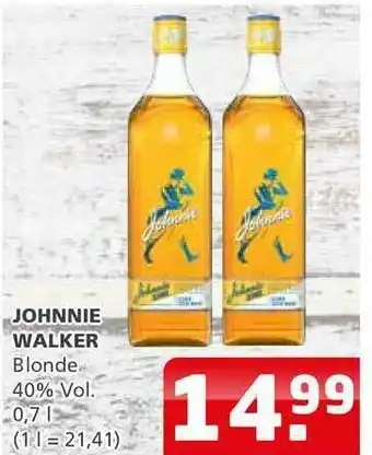 Getränkehaus Johnnie Walker Blonde Angebot