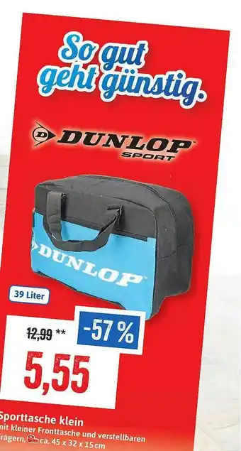 Stolz Sporttasche Klein Dunlop Angebot