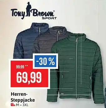 Stolz Herren-steppjacke Tony Brown Angebot