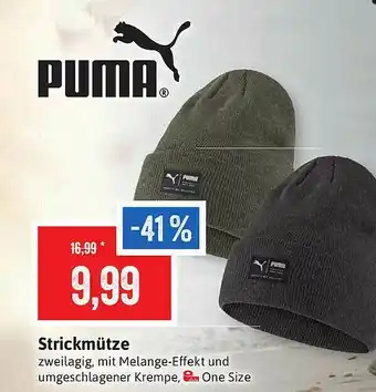 Stolz Puma Strickmütze Angebot