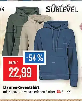 Stolz Damen-sweatshirt Sublevel Angebot