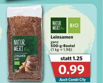 Combi Natur Wert Leinsamen Angebot