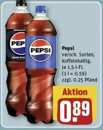 REWE Pepsi 1,5-l-Fl. Angebot