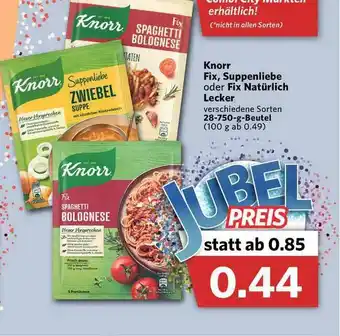 Combi Knorr Fix, Suppenliebe Oder Fix Natürlich Lecker Angebot