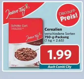 Combi Jeden Tag Cerealien Angebot