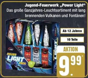 Edeka COMET Jugend-Feuerwerk ,,Power Light" 10 Teile Angebot