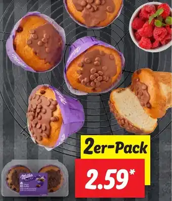 Lidl Milka Schoko Muffin 2x110 g Angebot