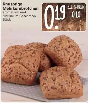 WEZ Knusprige Mehrkornbrötchen Angebot