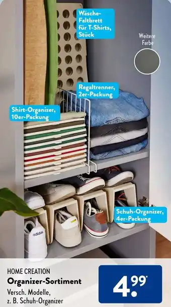 Aldi Süd HOME CREATION Organizer-Sortiment Angebot