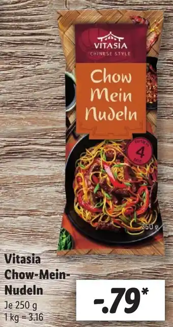 Lidl Vitasia Chow-Mein Nudeln 250 g Angebot