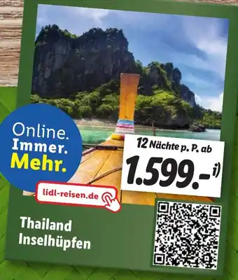 Lidl Thailand Inselhüpfen Angebot