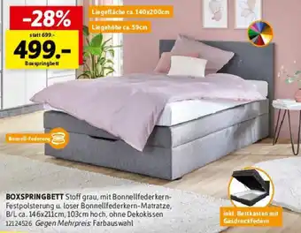 SCONTO Boxspringbett Angebot