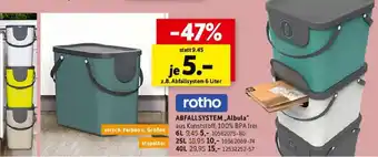 SCONTO Rotho Abfallsystem Albula Angebot