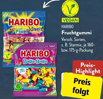 Aldi Süd HARIBO Fruchtgummi 160-175 g Packung Angebot