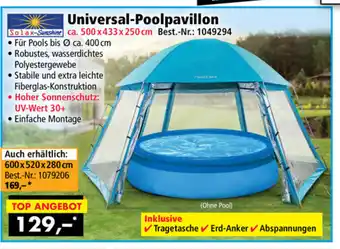 Norma Universal Poolpavillon Angebot