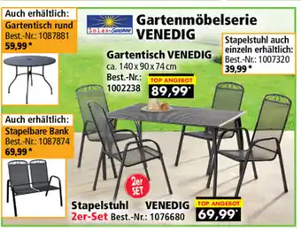 Norma Gartenmöbelserie Venedig Angebot