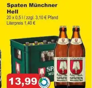 Bilgro Spaten Münchner Hell Angebot