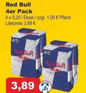 Bilgro Red Bull 4er Pack Angebot