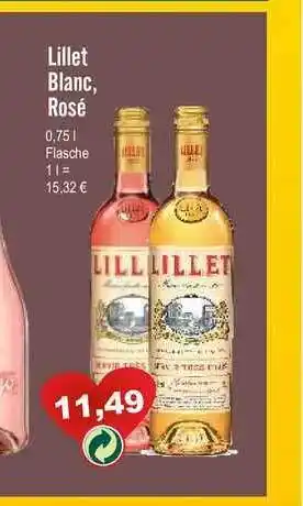 Bilgro Lillet Blanc Rosé Angebot