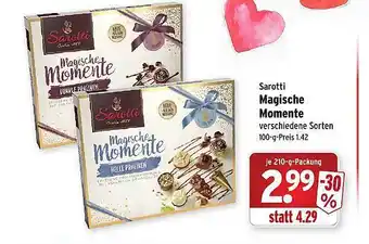 Wasgau Sarotti Magische Momente Angebot