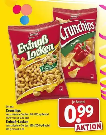 Wasgau Lorenz Crunchips Angebot