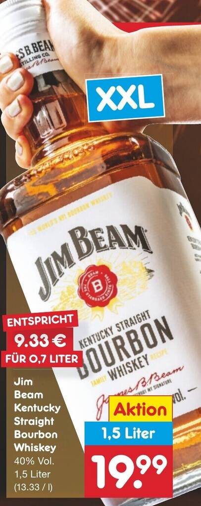 Wunderschne Jim Beam Angebot Netto Bilder