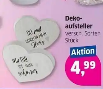 Budni Dekoaufsteller Angebot