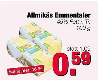 Edeka Scherer Allmikäs Emmentaler Angebot