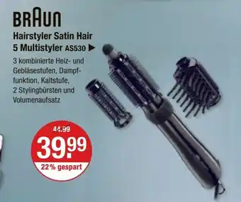 V Markt BRAUN Hairstyler Satin Hair 5 Multistyler AS530 Angebot