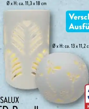 Aldi Nord Led-porzellan-leuchte Angebot