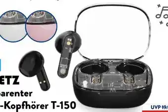 Aldi Nord Transparenter in-ear-kopfhörer t-150 Angebot