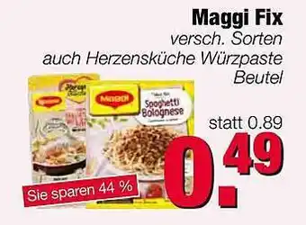 Edeka Scherer Maggi Fix Angebot