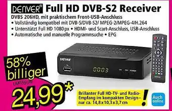 Norma Denver Full Hd Dvbs2 Receiver Angebot